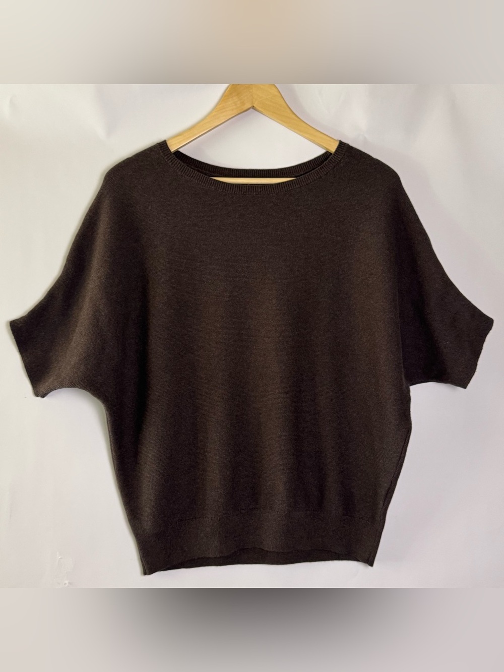 Quince Lightweight Link-Stitch Dolman Sweater - Medium